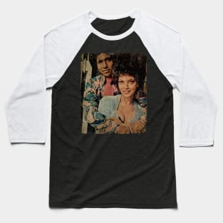 Vonetta McGee and Max Julien Baseball T-Shirt